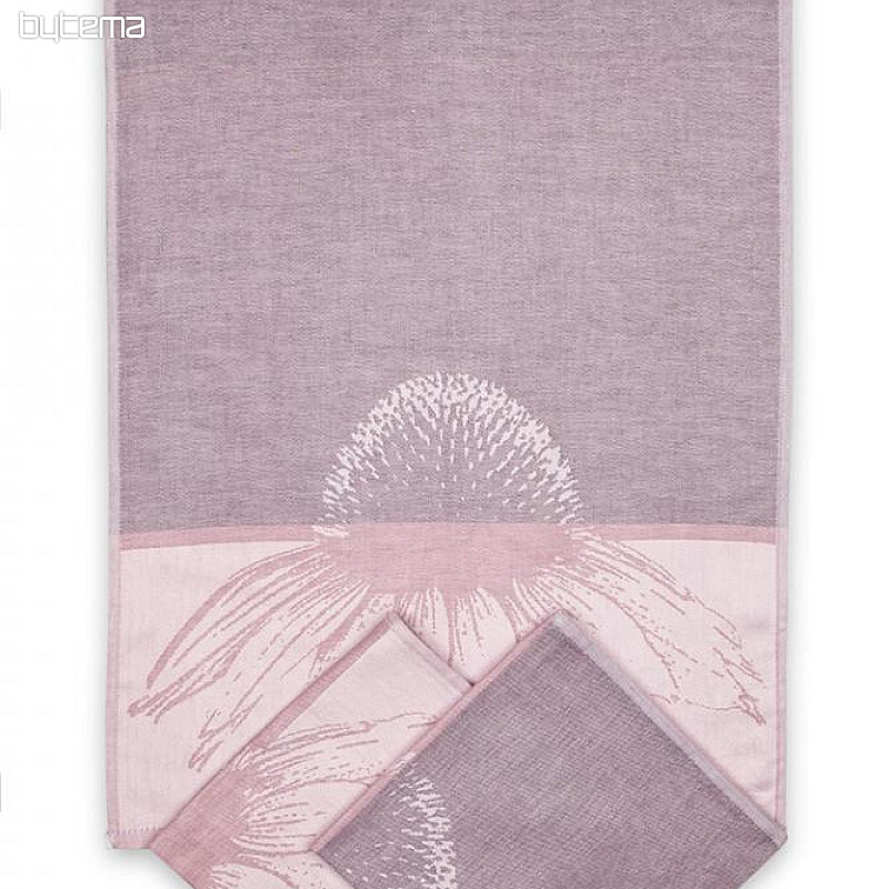 Tea towels Echinacea old pink 50x70cm 3 pcs