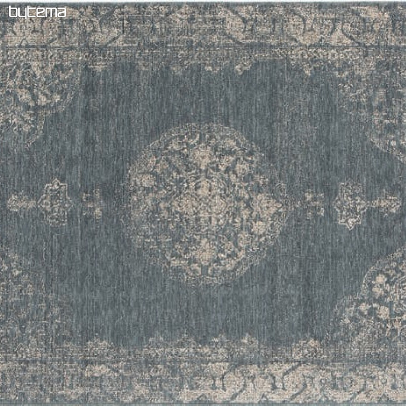 Luxurious woolen carpet VINTAGE dark