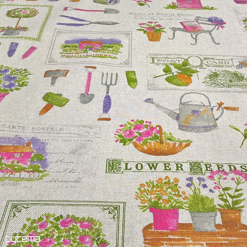 Decorative fabric GARDEN