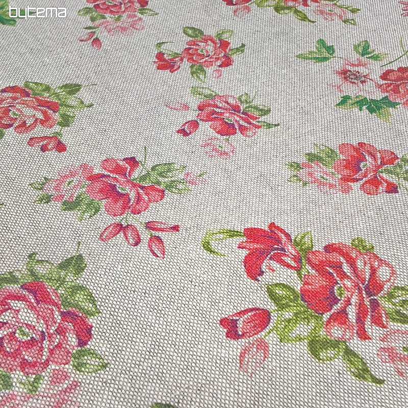 Decorative fabric MARTA Flowers digital