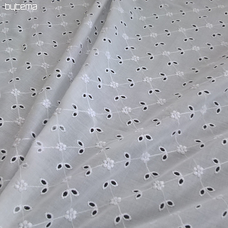 Woven Curtain Madeira 665 white