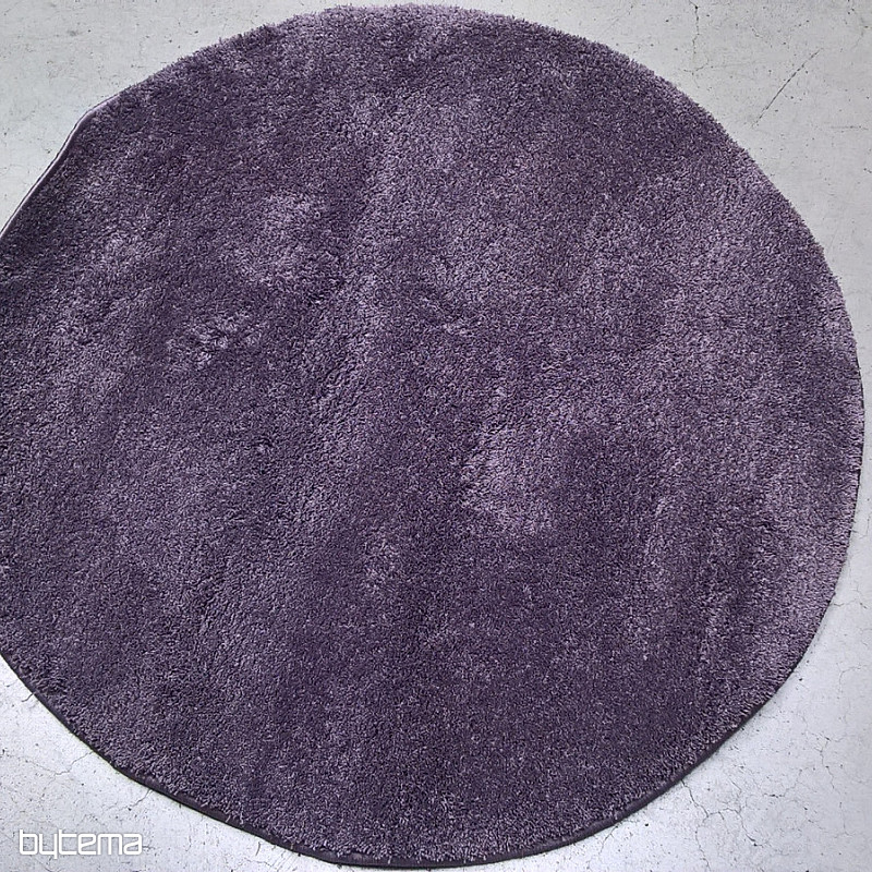 Round Carpet SHAGGY DOLCE VITA lila