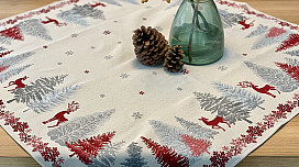 The magic of the Christmas table: Tablecloths that tell stories