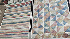 Buckled window carpets
