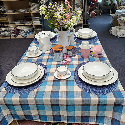 Stylish outdoor dining