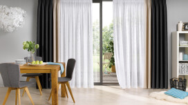 Pleated tapes for curtains and drapes