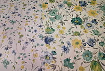 FLOOD OF FLOWERS ON THE FABRICS OF THE TWISTER JARDINS