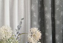 Curtains made of elegant Fresh fabric