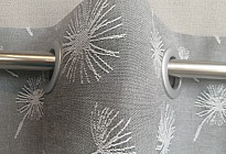 Curtains made of elegant Fresh fabric