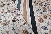 New collection of decorative fabrics Ocean