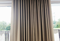 Curtains for the offices of Mixa Vending