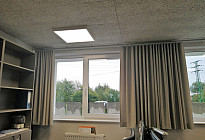Curtains for the offices of Mixa Vending