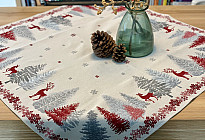 The magic of the Christmas table: Tablecloths that tell stories