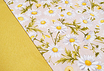 Cotton fabrics with spring and summer motifs