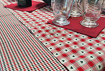Stylish outdoor dining