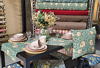 Stylish outdoor dining