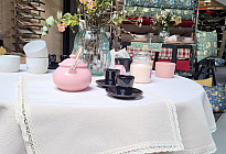 Stylish outdoor dining