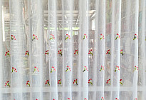 Stained glass curtains for you