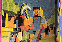Piece rugs for children and teenagers
