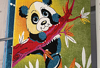Piece rugs for children and teenagers