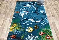 Piece rugs for children and teenagers