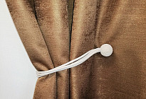 Elegant curtain made of Vintage fabric