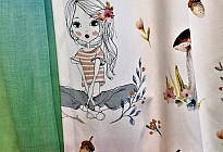 Curtains for the girl's room