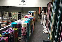 Wide selection of carpets of various sizes ....