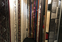 Wide selection of carpets of various sizes ....