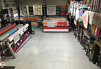 Wide selection of carpets of various sizes ....