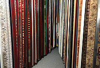 Wide selection of carpets of various sizes ....