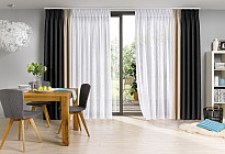 Pleated tapes for curtains and drapes