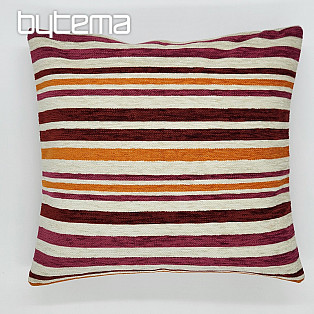 Decorative pillow LINE orange-pink