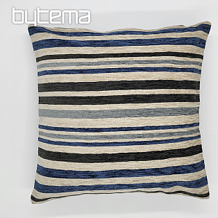 Decorative pillow LINE blue