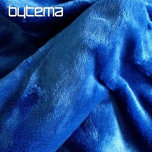 Micro flannel sheet SLEEP WELL dark blue