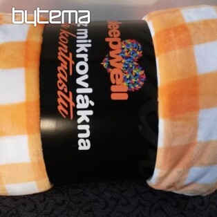 Blanket SHEEP - orange cube