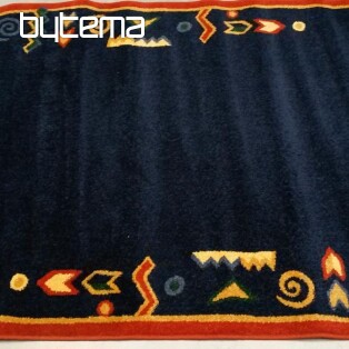 Oval rug MODERN 130x240 dark blue