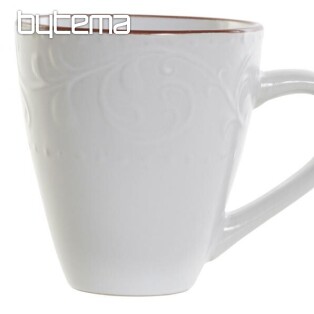 Mug WHITE RELIEF 325ml white