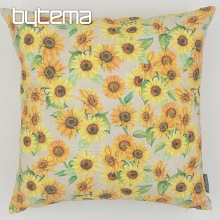 Sunflower cushion cover