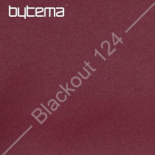 Decorative fabric BLACKOUT for curtains burgundy 124