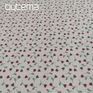Cotton fabric TINY FLOWER