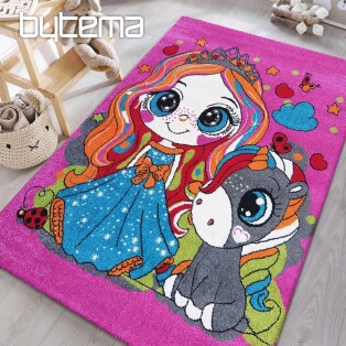 Children&#39;s carpet MONDO PRINCESS AND PONY