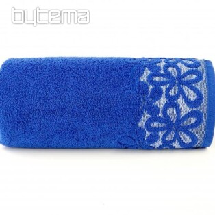 Luxury towel and bath towel BELLA blue