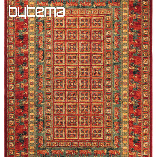 Luxury wool carpet JENEEN 527 burgundy