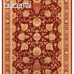 Luxury wool carpet JENEEN 520 burgundy