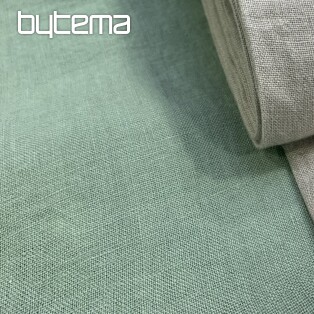 Linen fabric - green KHAKI