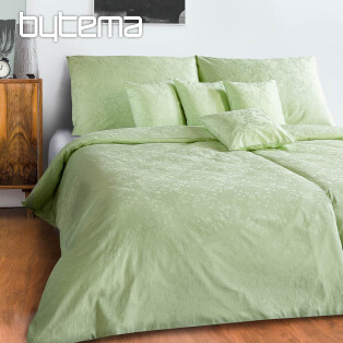 Damask bedding BOHEMA PIMPLE green