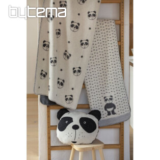 Children's blanket PANDA 2212/60 ivory 75x100