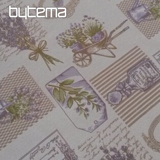 Tapestry tablecloth, LAVANDER shawl