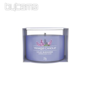 candle YANKEE CANDLE fragrance LILAC BLOSSOMS IN GLASS 37g